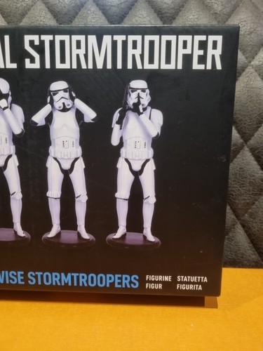 Nemesis Now Three Wise Stormtrooper 14cm Sci-Fi Figurines - White/Black,VGC. - Picture 4 of 6