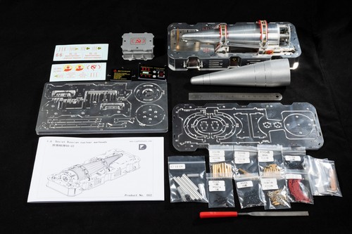 1/6 Full Metal Modern Soviet-Russian SS-22 Nuke Warhead Puzzle Edition - Picture 6 of 6