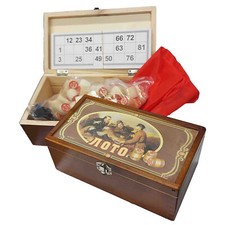 Russisches Lotto Spiel Familienspiel Bingo Brettspiel Loto 