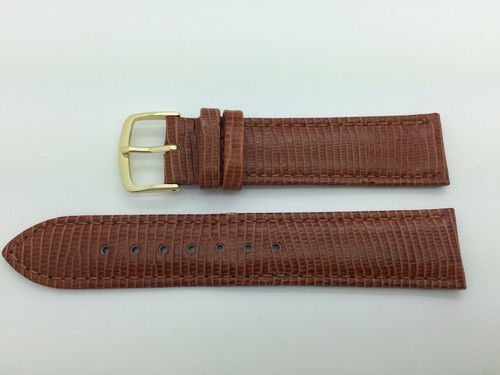 16mm 17mm 18mm 20mm MS716 Hadley Roma Lizard Grain Genuine Leather Watch Band - Picture 8 of 14