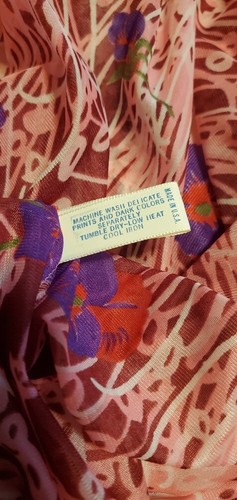 Vtg. Vanity Fair Nightgown & Robe Set, Lounging Gown, SEMI-SHEER SILKY NYLON! S - Picture 9 of 9