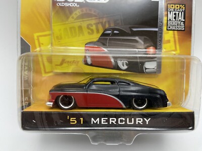Jada Toys Dub City Old Skool Black/Red 51 Mercury 2005 Wave