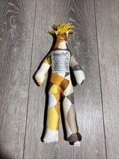 Dammit Doll 14” Plush Stress Reliever NWT Yellow Brown Multicolor