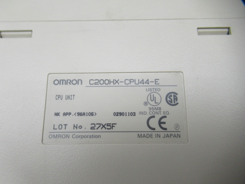 Omron C200HX-CPU44-E C200hxcpu44e) Sysmac C200HX Programmable Controller - Picture 5 of 5