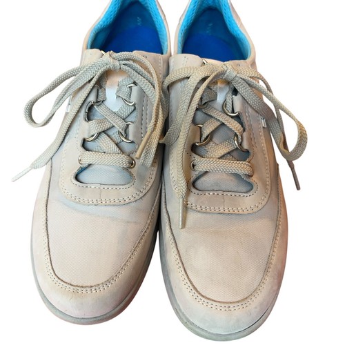 SAS Sporty Gray Blue Comfort Walking Athletic Sneaker Shoes Womens Size 9 Narrow - Picture 7 of 17