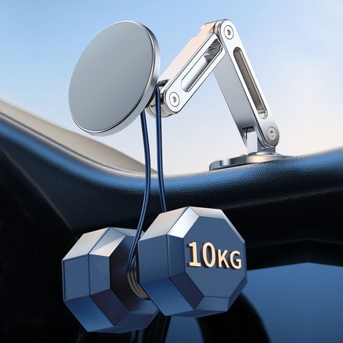 Car Foldable Cell Phone Holder Mount Stand Bracket Support Magnetic Accessories - Bild 7 von 12