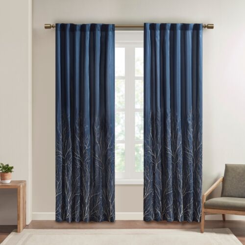Madison Park Rod Pocket Curtains for Living Room, 1 Panel Pack 50x84 50x95 - Picture 3 of 56
