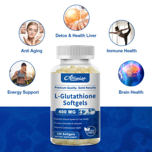 2Pack L-Glutathione Capsules Natural Antioxidant Anti-Aging Skin Whitening Pills - Picture 9 of 9