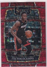 2021-22 Panini Select NBA No. 66 Victor Oladipo Red Disco Prizm 8/49