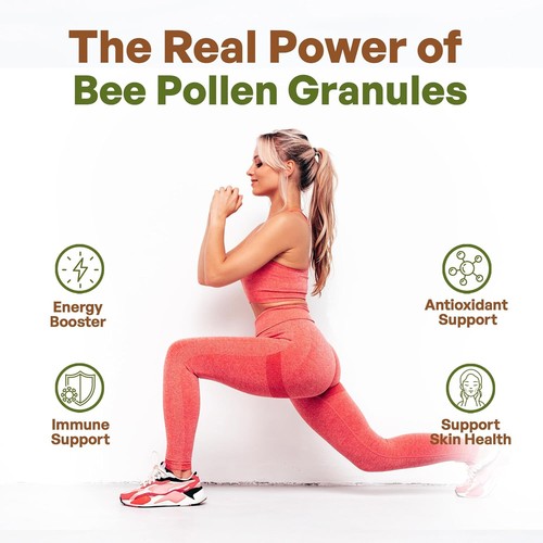 Bee Pollen Granules Pure | Fresh Harvest, Natural Superfood, Raw Sweet Flavor - Picture 4 of 8