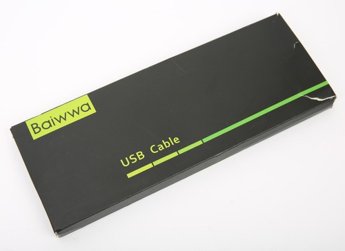 Baiwwa Extra Long USB-C to USB-C Cable 6m, Fast Charging 60W DC 20V/3A (Max)