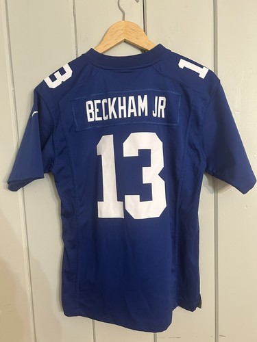 Nike On Field New York Giants Trikot Odell Beckham Jr Siebdruck Blau L - Bild 2 von 6