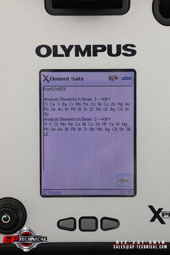 Analizador XRF portátil de sobremesa Olympus GoldXpert XP-6500-SDD para RoHS/RAEE - Imagen 9 de 24