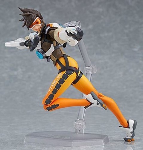 figma Overwatch Tracer Non-Scale ABS & PVC Pre-painted Movable Figure - Picture 3 of 7