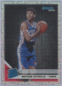 2019-20 Donruss Infinite #219 Matisse Thybulle RR 76ers RC