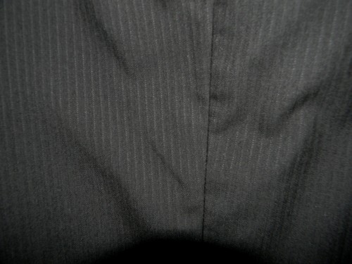 J. FERRAR men's black, pleated, cuffed, dress trousers, #38603906-5, sz. 34X32, - Picture 6 of 7