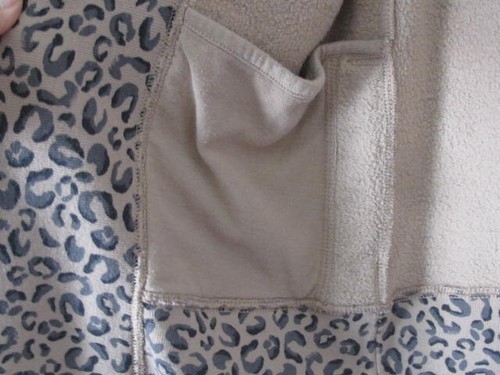 Abercrombie & Fitch S Leopard Print Cardigan Sweater Soft A&F Collection Pockets - Afbeelding 10 van 16