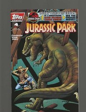 Jurassic Park #4 (1993,Topps) NM+ 9.6+, Collectors Edition, No Bag