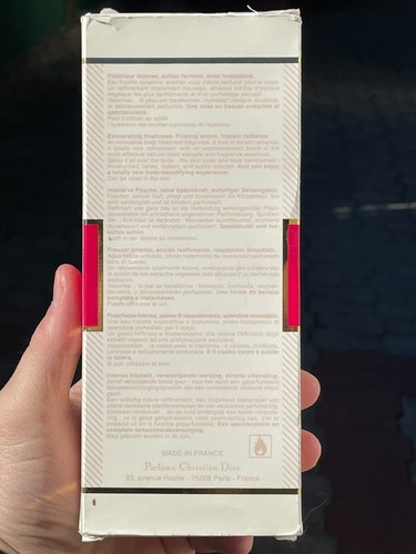 Fragancia tratamiento corporal Dior Eau Svelte nueva rara descontinuada 6,8 fl oz 200 ml - Imagen 21 de 24