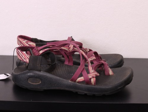 CHACO Z/2 Women’s 7 Sandals -Orchid/Purple Multi Patterned Double Straps - Picture 5 of 9