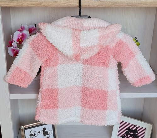 Baby Mädchen Langarm Bademantel Poncho Gr. 74/80 - Bild 2 von 5