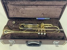 YAMAHA YTR 2320E Trumpet Brass Gold Confirmed Operation