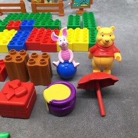 Winnie The Pooh Lego Duplo 2989 Pooh's Honey Pot Set- Missing 3 pieces