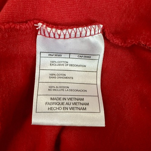 Camiseta Nike Air Para Hombre Grande Roja Manga Larga Vuelo Baloncesto Grande Explicación - Imagen 8 de 11