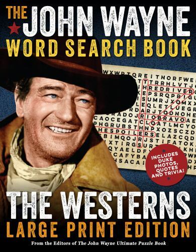 John Wayne Puzzle Bks.: The John Wayne Word Search Book - the Westerns Large... - Picture 1 of 1