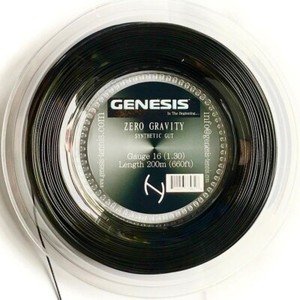 Corde De Raquette Tennis GENESIS Black Magic 660FT - 17G (1,23mm) - Allemagne