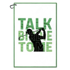 Talk Birdie to Me Golf Towel Funny Golf Towels for Golf Bags with Clip Golf A...