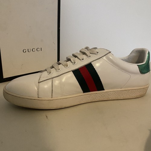 Scarpe da ginnastica GUCCI ACE BEE taglia UK 11 con scatola e ricevute originali - Foto 12 di 24