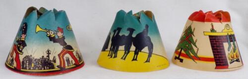 16 Whirl-Glo Spinning Light Bulb Shades 4 Christmas Tree OB Spinner Points 1930s - Picture 9 of 12