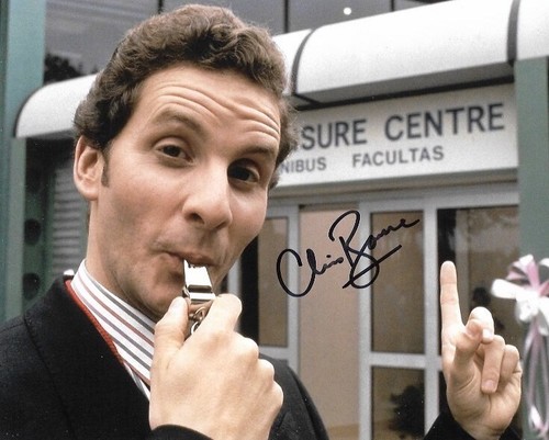Brittas Empire Chris Barrie Autograph Gordon Brittas 8x10 Photograph -GENUINE - Picture 1 of 2