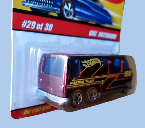 2007 Hot Wheels GMC MOTORHOME Spectraflame RED Classics Serie 3 29/30 RL5SP 1:64 - Picture 8 of 17