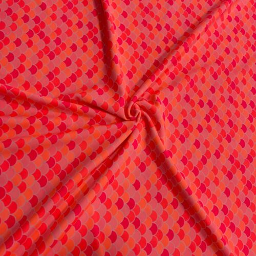 Mermaid Scales fabric Print 4-Way Stretch 60" wide Swimsuit Spandex By The Yard - Picture 3 of 5