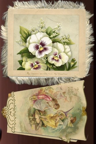 USA Valentines 1870/80 - Bild 1 von 2