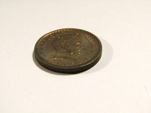 1953 Chile 20 Centavos unc Coin - Picture 4 of 5