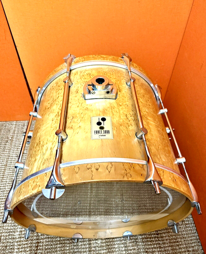 Rare Vintage 20“ Sonor Force 3000 scandinavian birch Maserbirke Bassdrum - Bild 7 von 15