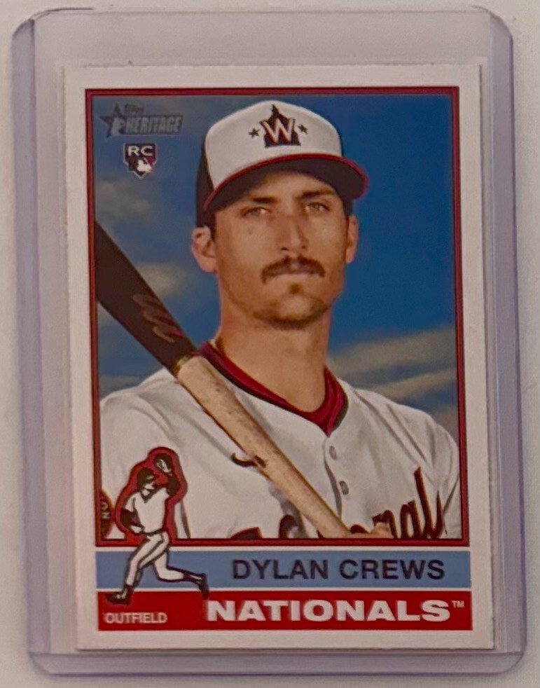 2025 Topps Heritage - Dylan Crews - RC #247