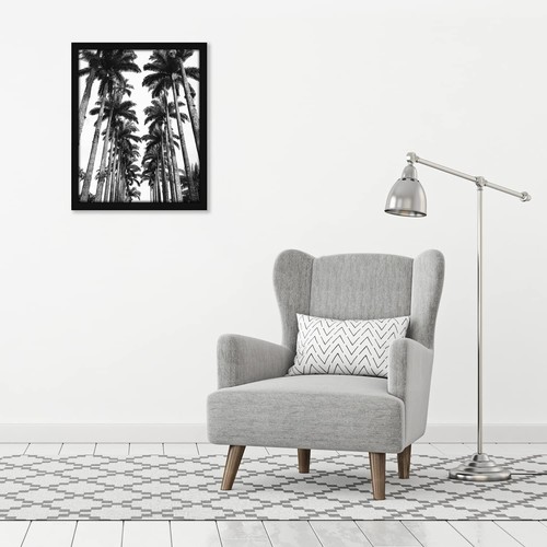 Elegant 22x28 Black Poster Frame with Polished Plexiglass for Stylish Displays - Picture 6 of 10