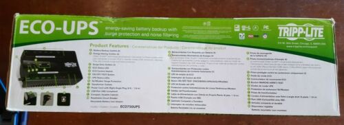 TRIPP LITE ECO750UPS UPS 750VA 450W ECO BACK UP 120V - Picture 3 of 5
