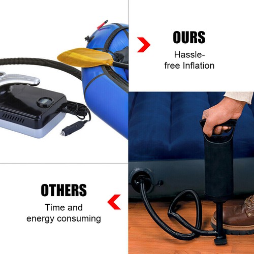 12V 20PSI Dual Stage Digital Air Pump for Inflatable SUP Electric Paddle Board - Picture 7 of 13