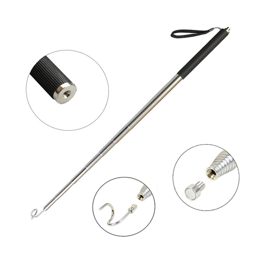 Pickup Grabber Telescopic Magnetic Pickup Tool with Hook Magnetic Pick-Up Pole W - Picture 2 of 12