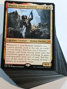 ***Custom Commander Deck*** Winota, Joiner of Forces - EDH Mtg Magic Cards