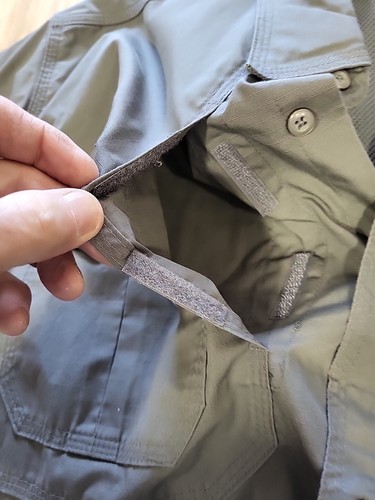LA Police Gear SS Tactical Field Shirt 2.0 grau Lg 44" Brust belüftet CCW Taschen - Bild 3 von 6