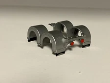 DCP 1/64 PETERBILT SILVER SHOW REAR FENDERS W/ 2 RED CENTER LIGHTS