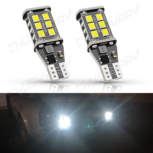 For Subaru Outback 2010-2023 2x W16W/T15 White 6000K LED Reversing Light Bulbs - Picture 9 of 13
