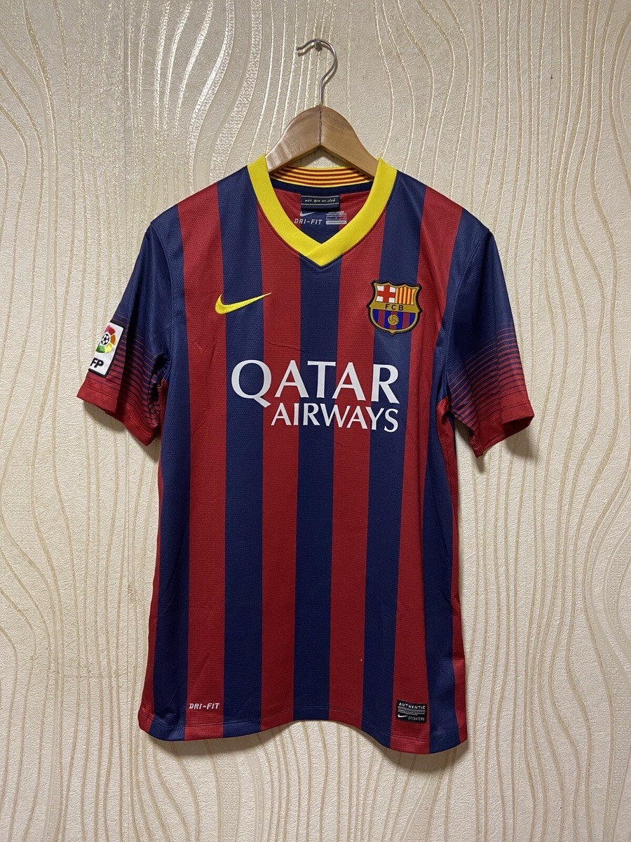 BARCELONA 2013 2014 HOME SHIRT JERSEY NIKE 532822-413 sz S