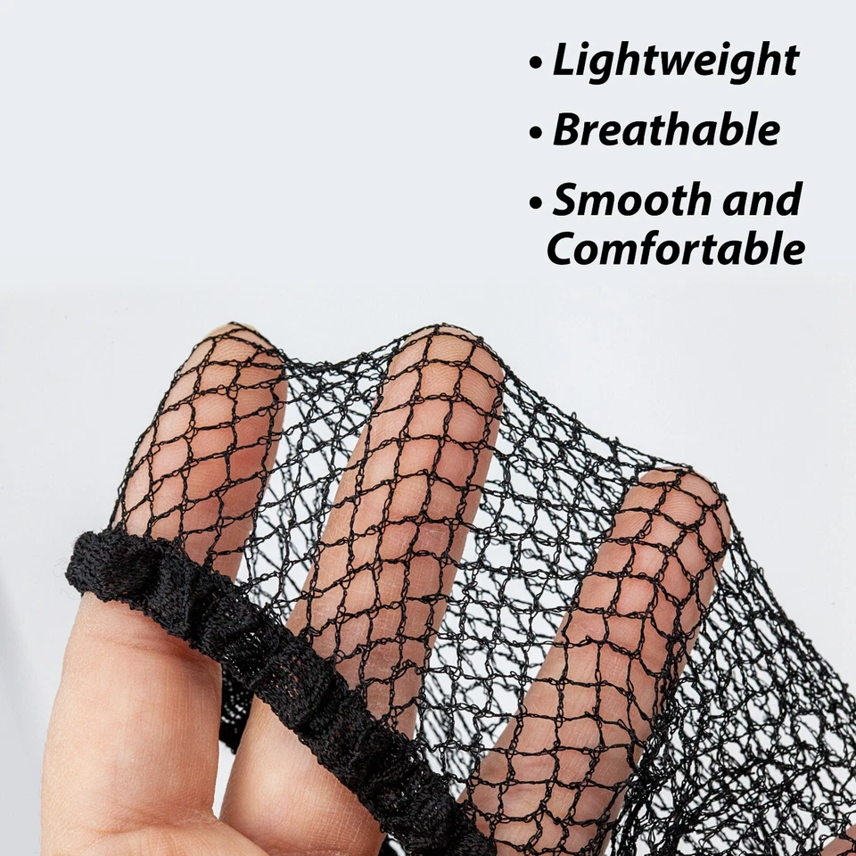 Redes para el cabello Arya Net borde elástico extra fino, se adapta a adultos y jóvenes Foto 3 de 4